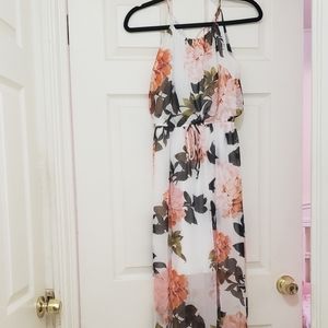 Sweet Storm Floral Maxi Dress
